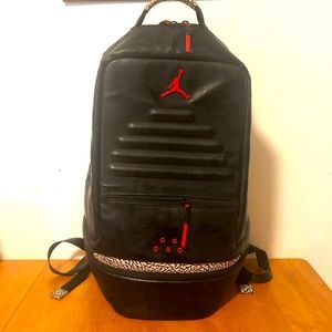 Nike Air Jordan Retro 3 Black cement Backpack